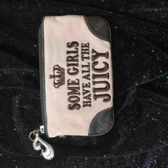 Juicy Couture Handbags - Juicy Couture Some Girls Have All The Juicy Pouch Bag